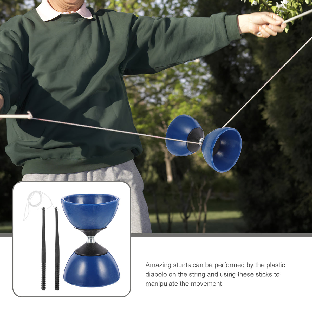 Yoyo Diabolo Ball with Bearing Sticks R170