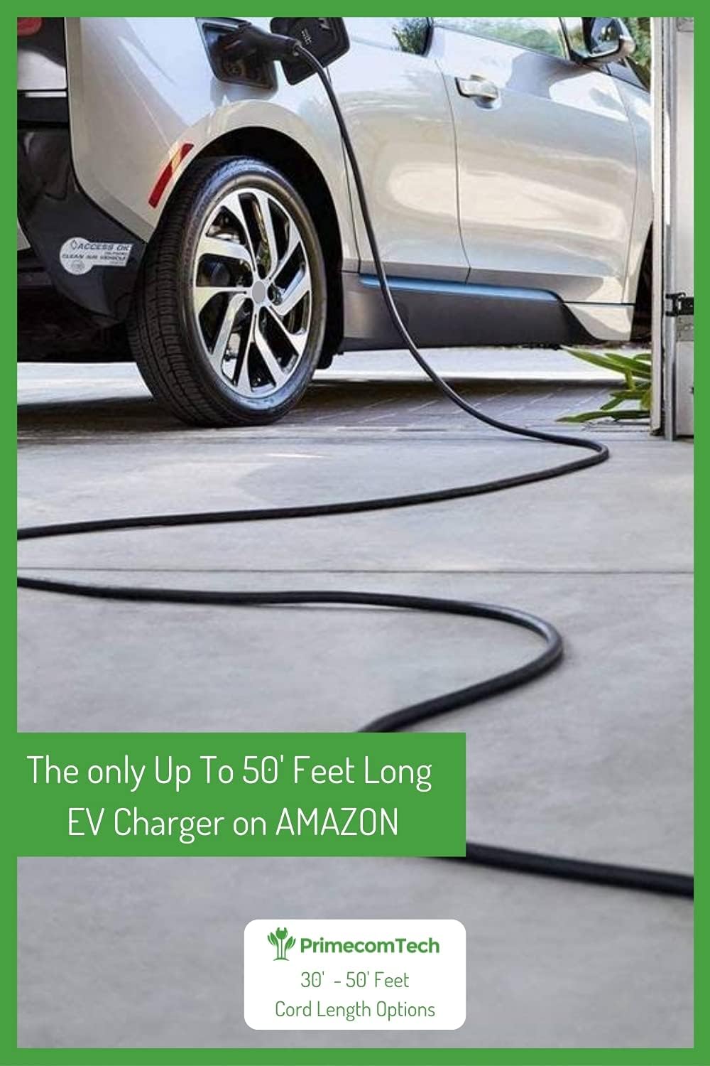 Level 2 Portable EV Charger with 30 Feet Cable U42937