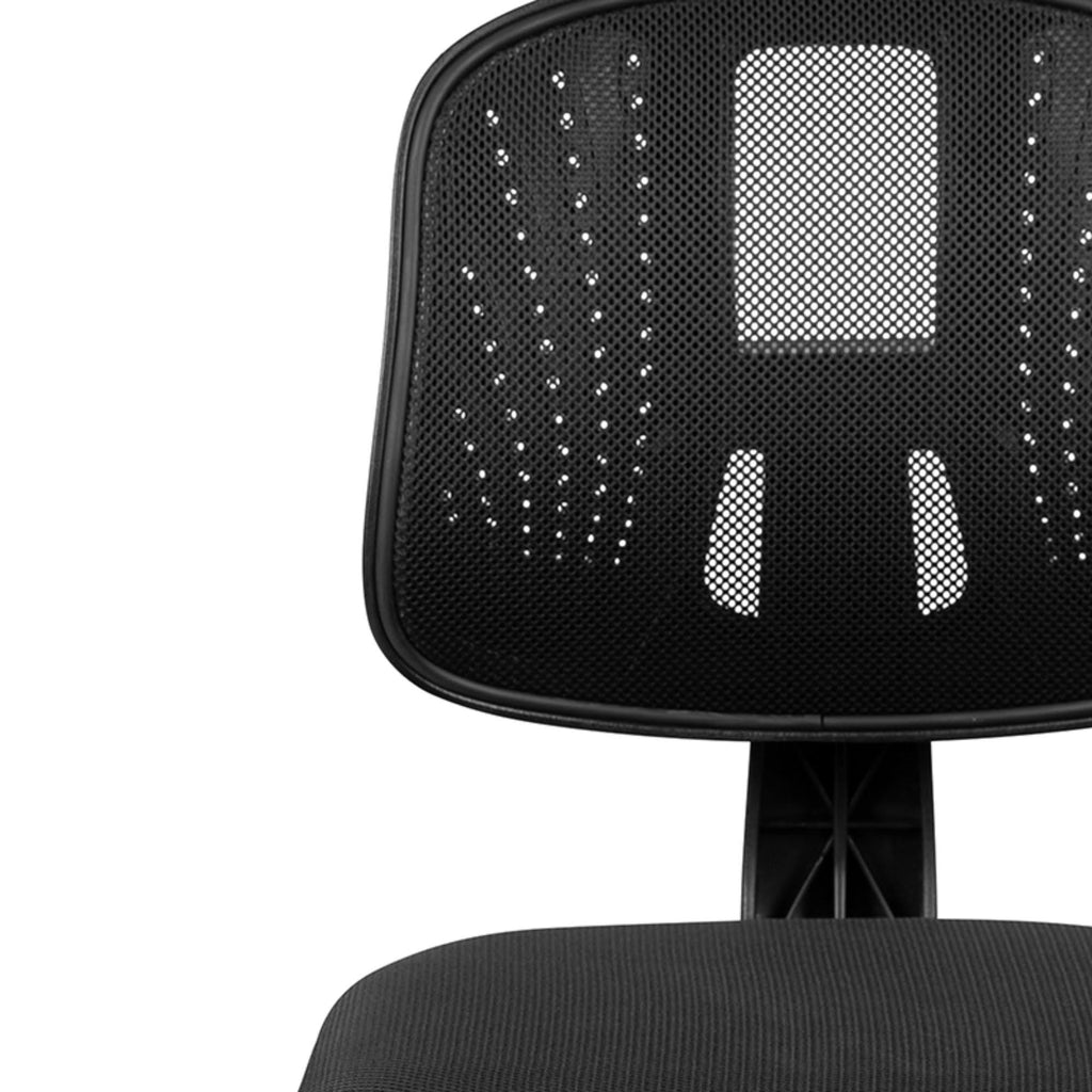 Black Mid-Back Mesh Swivel Task Office Chair X58127