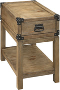 Carmel One Drawer Chairside Table V31350