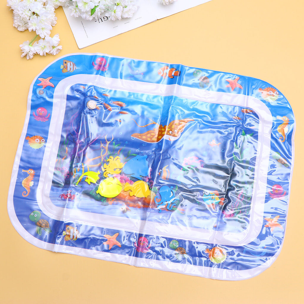 Inflatable Crawling Cushion Water Play Mat (Blue) O520
