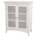 2 Door White Floor Cabinet S1043