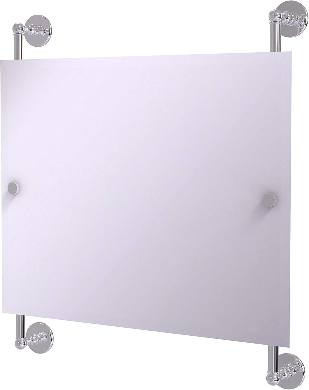Polished Nickel Frameless Wall Mirror N2703