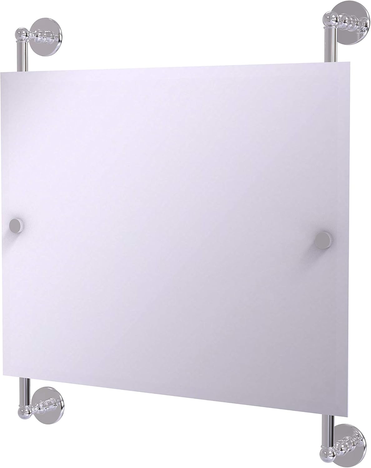 Polished Nickel Frameless Wall Mirror N2703