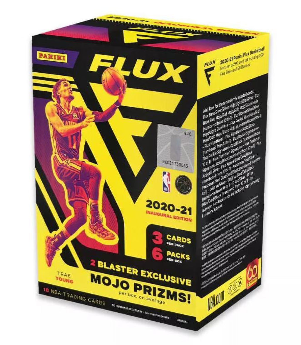 2021 Panini NBA Flux Basketball Trading Card Blaster Box Z27857