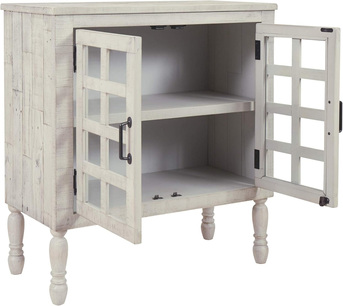 White Accent Cabinet F92474