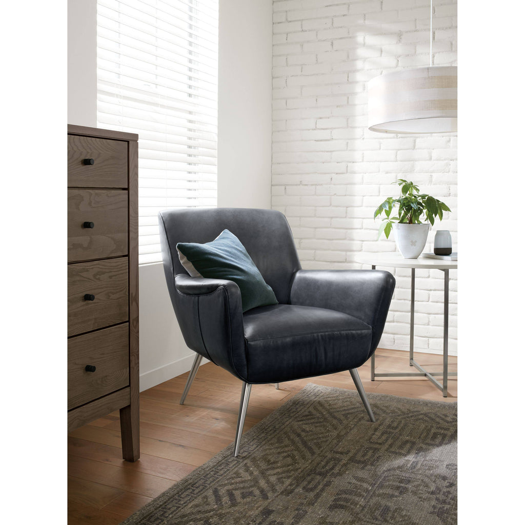 Round End Table 27 Diameter 24H in Stainless Steel U548758