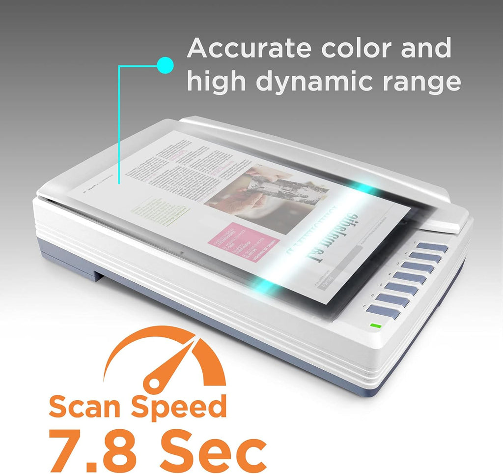 A3 CCD Flatbed Scanner with 800dpi Resolution V8383