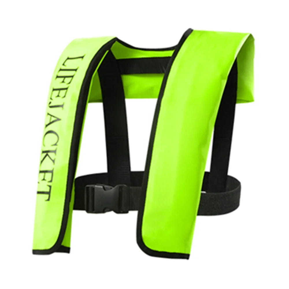 Manual Inflatable Adult Swimming Survival Jacket A855646
