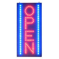 LED Open Sign - Vertical Rectangle W8075