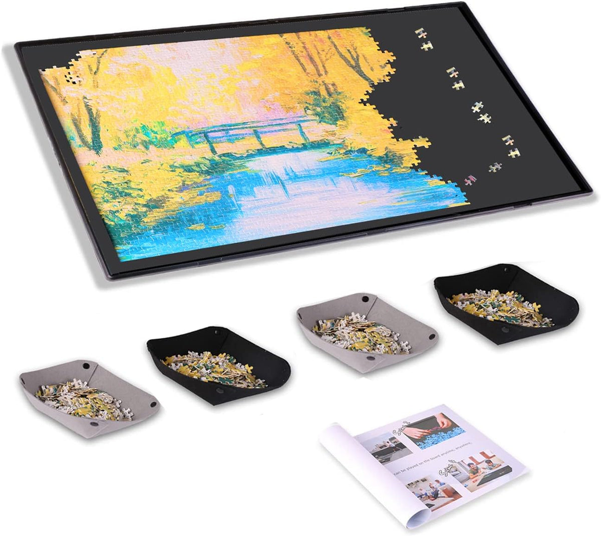 Jigsaw Puzzle Board Mat with Case, Pack of 2 A96856