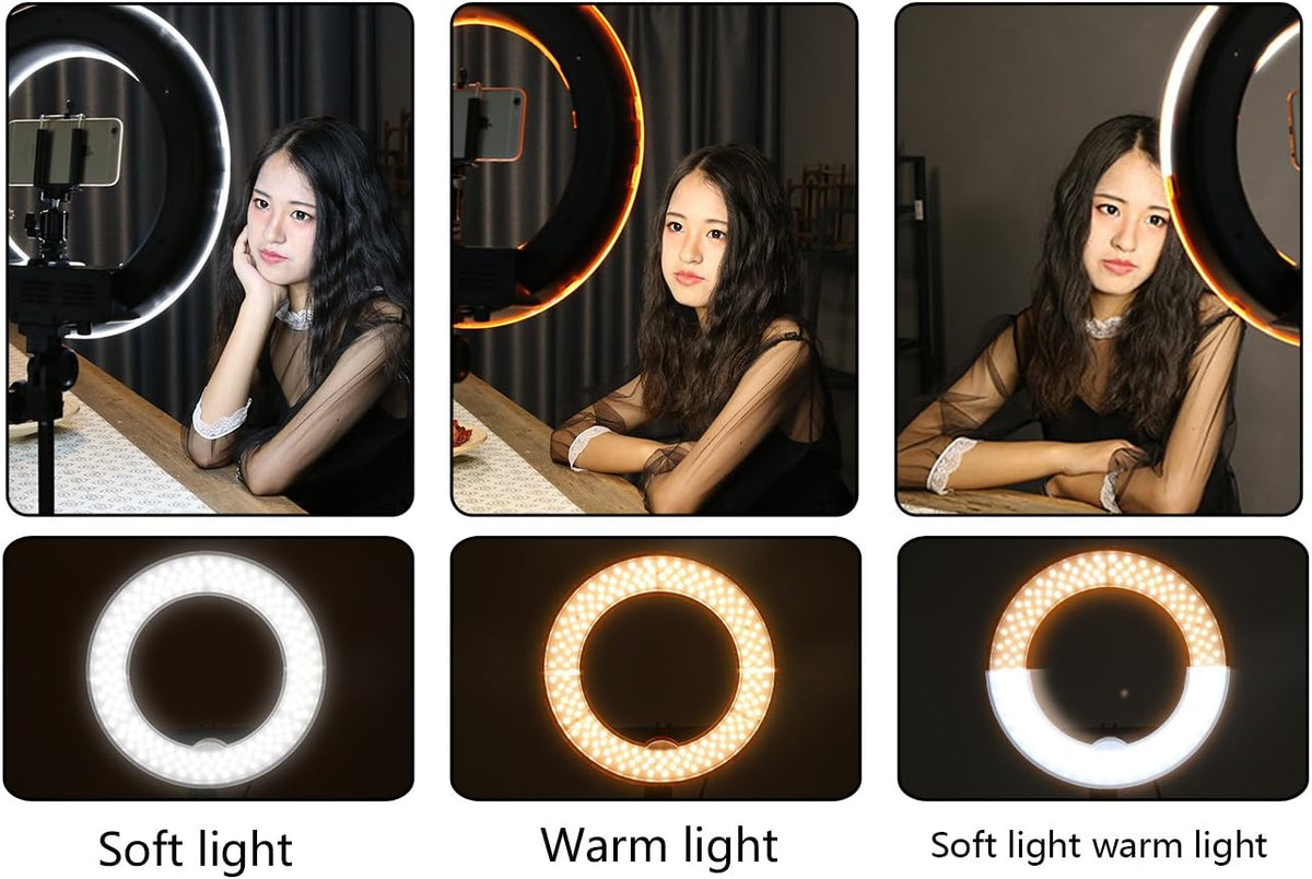 18 inch 65W LED Ring Light with Stand Bag L772824