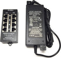 4 Port Gigabit Passive PoE Injector with 48V 48W UL Power Supply Y413