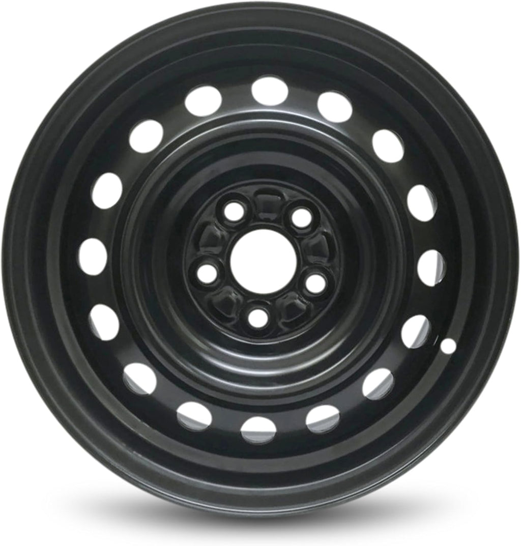 16 inch 5 Lug Black Steel Wheel Y741
