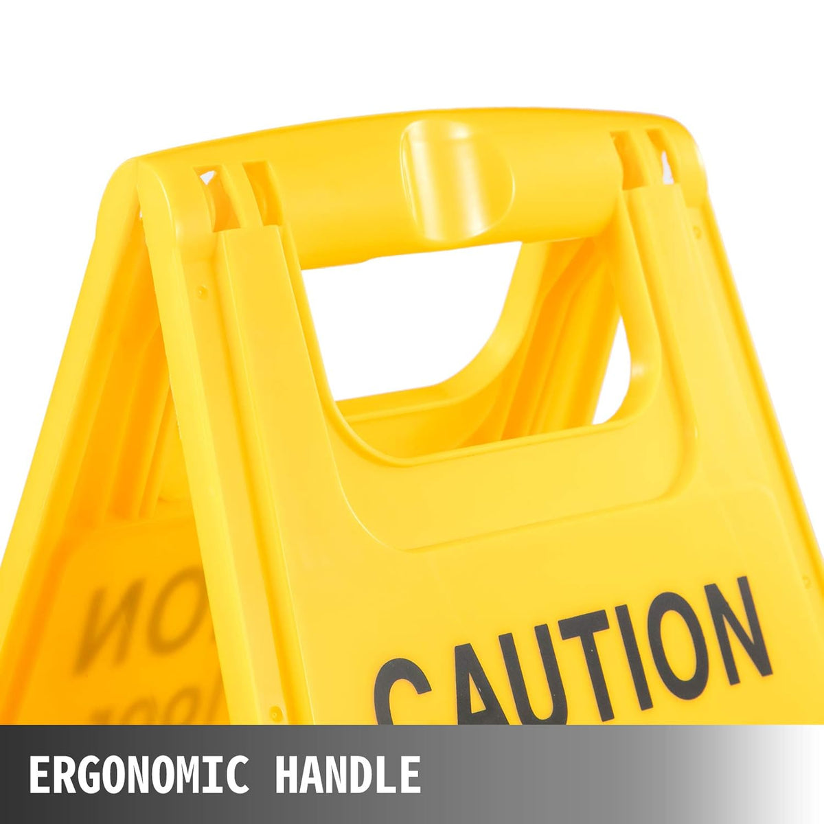 12 Pack Yellow Double Sided Plastic Wet Floor Sign J797648