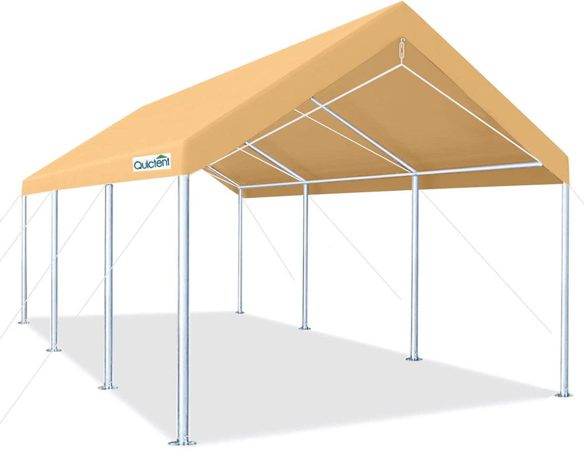 10’x20’ Heavy Duty Galvanized Carport Car Canopy Shelter G4502
