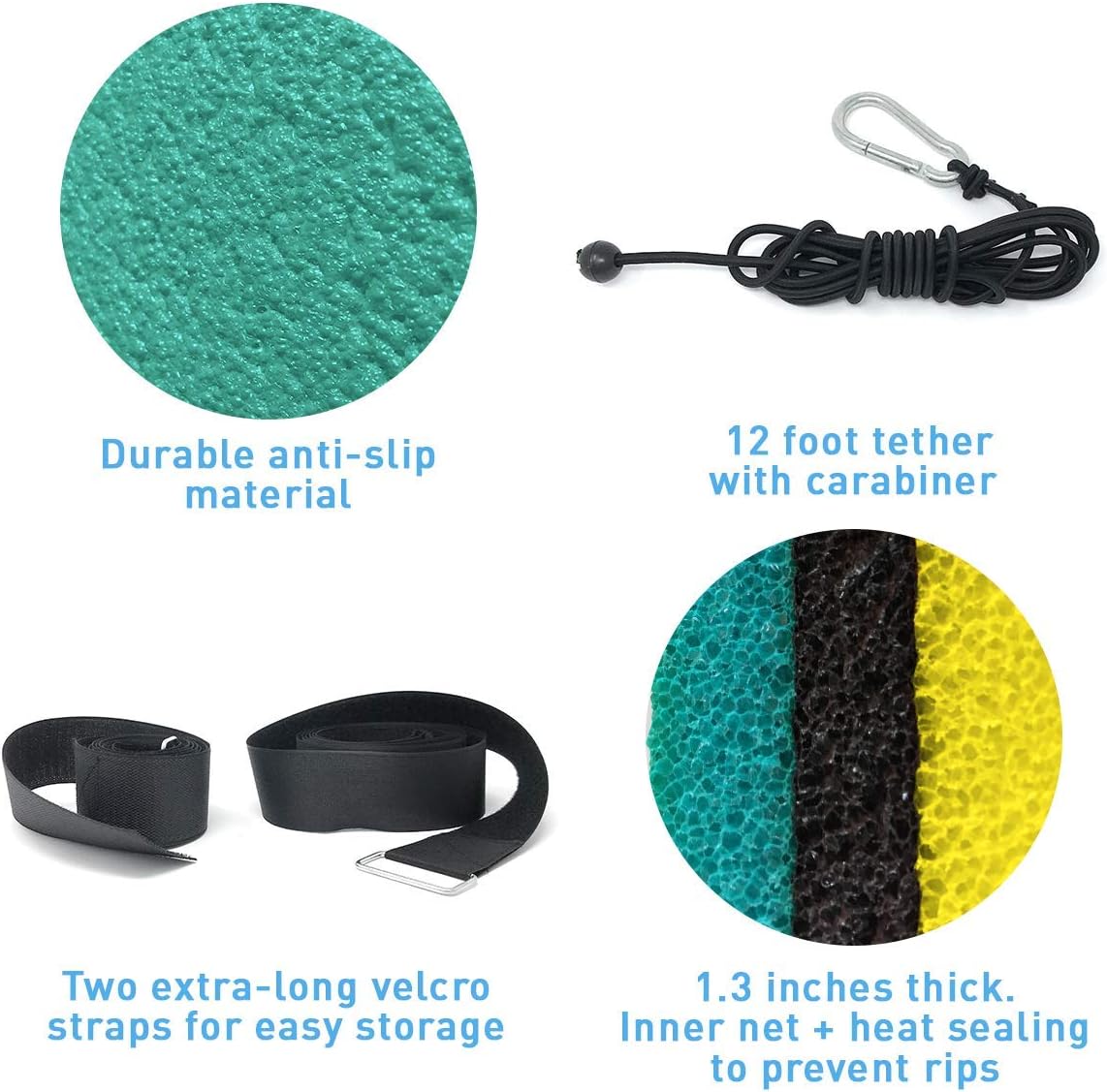 Extra Large Floating Water Mat for Lakes and Pools W102