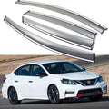 Car Window Visor Vent Shade Deflector Sun/Rain Guards X629610