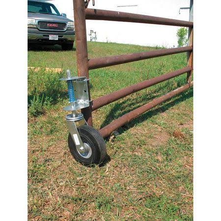 8 in Rubber Gate Caster Q129