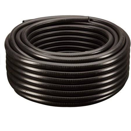 Flexible PVC Pipe Black 2x22 H x 300x22 W x 2x22 D L350