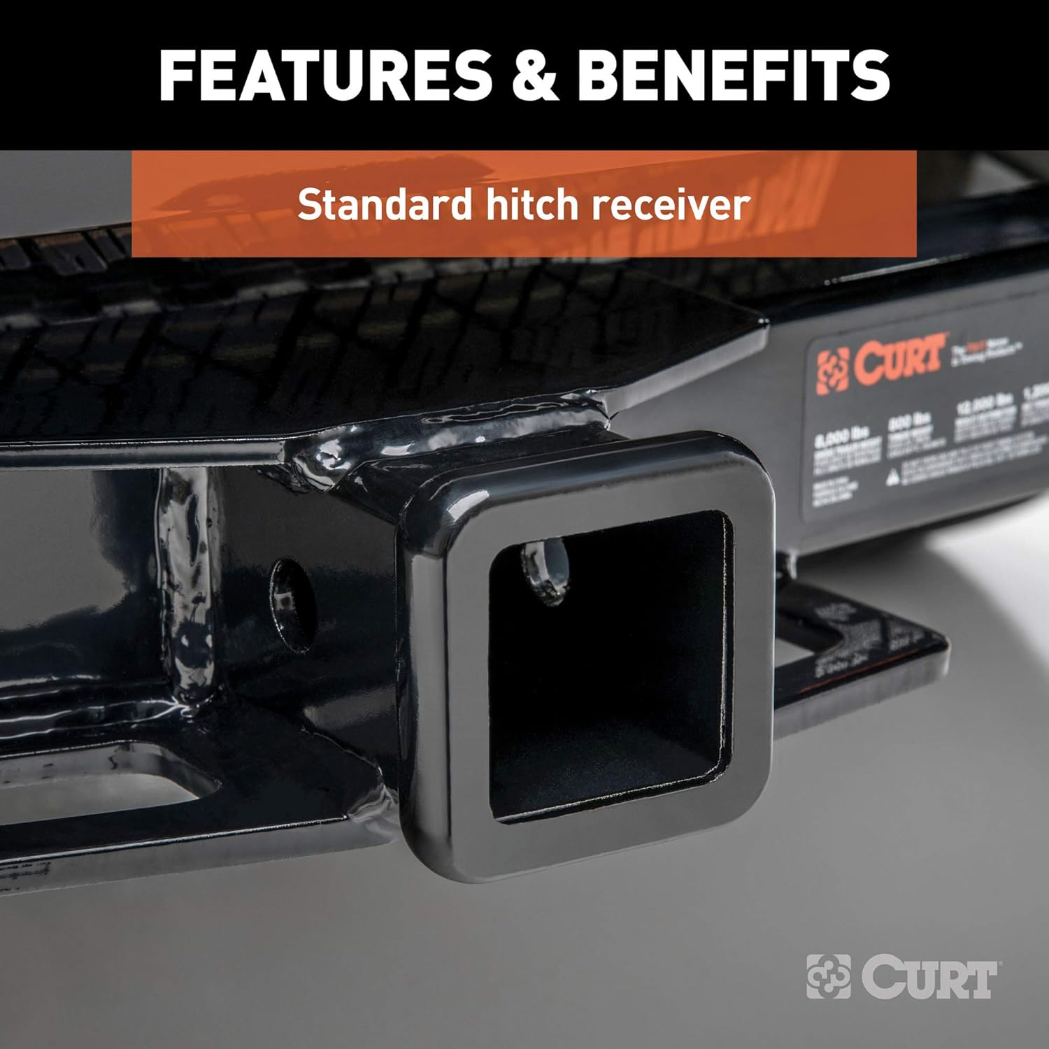 Class 3 Trailer Hitch, 2-Inch Receiver D131