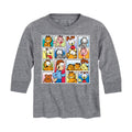 Toddler And Youth Long Sleeve Graphic T-Shirt W7772