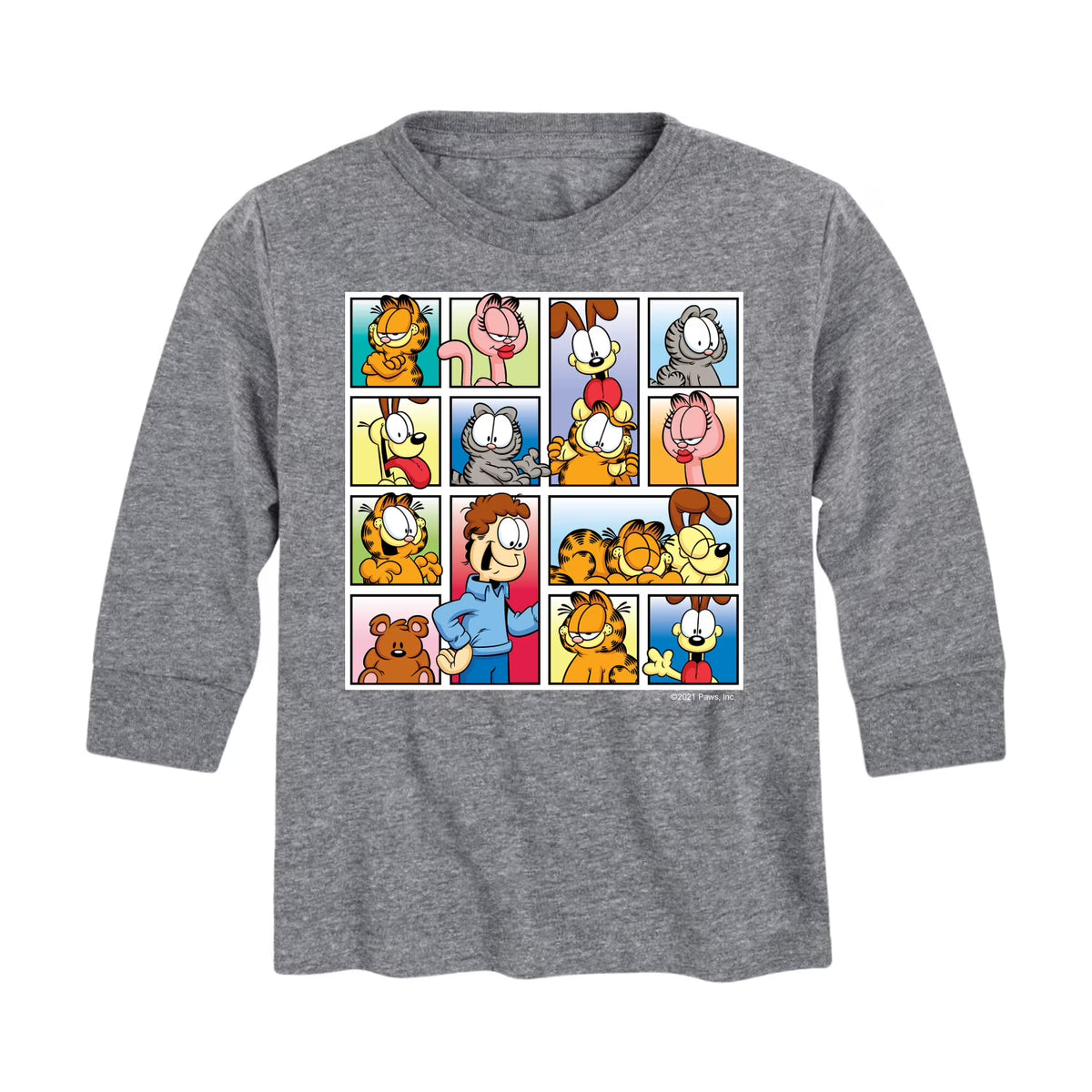 Toddler And Youth Long Sleeve Graphic T-Shirt W7772