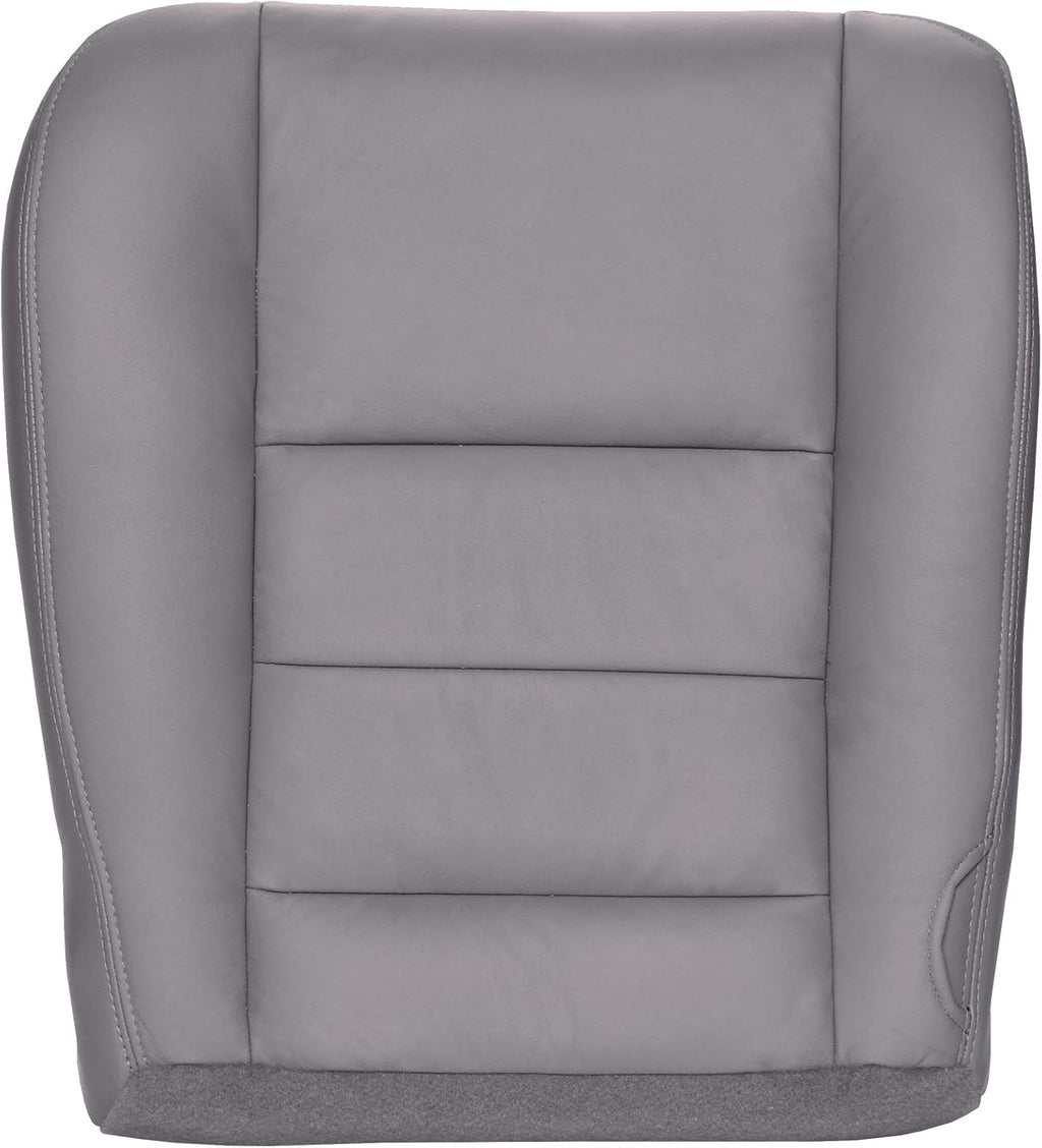 Driver Bottom Replacement Leather Seat Cover - Medium Pebble Tan C28188
