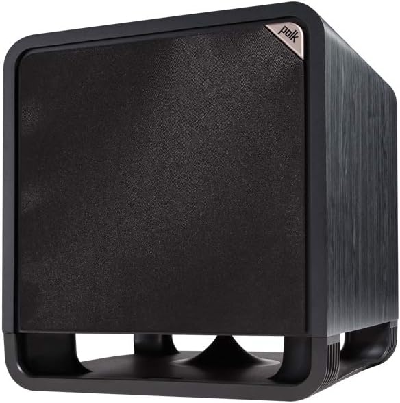 Powered Subwoofer with 12” Woofer, 400W Amp, Washed Black Walnut T44490