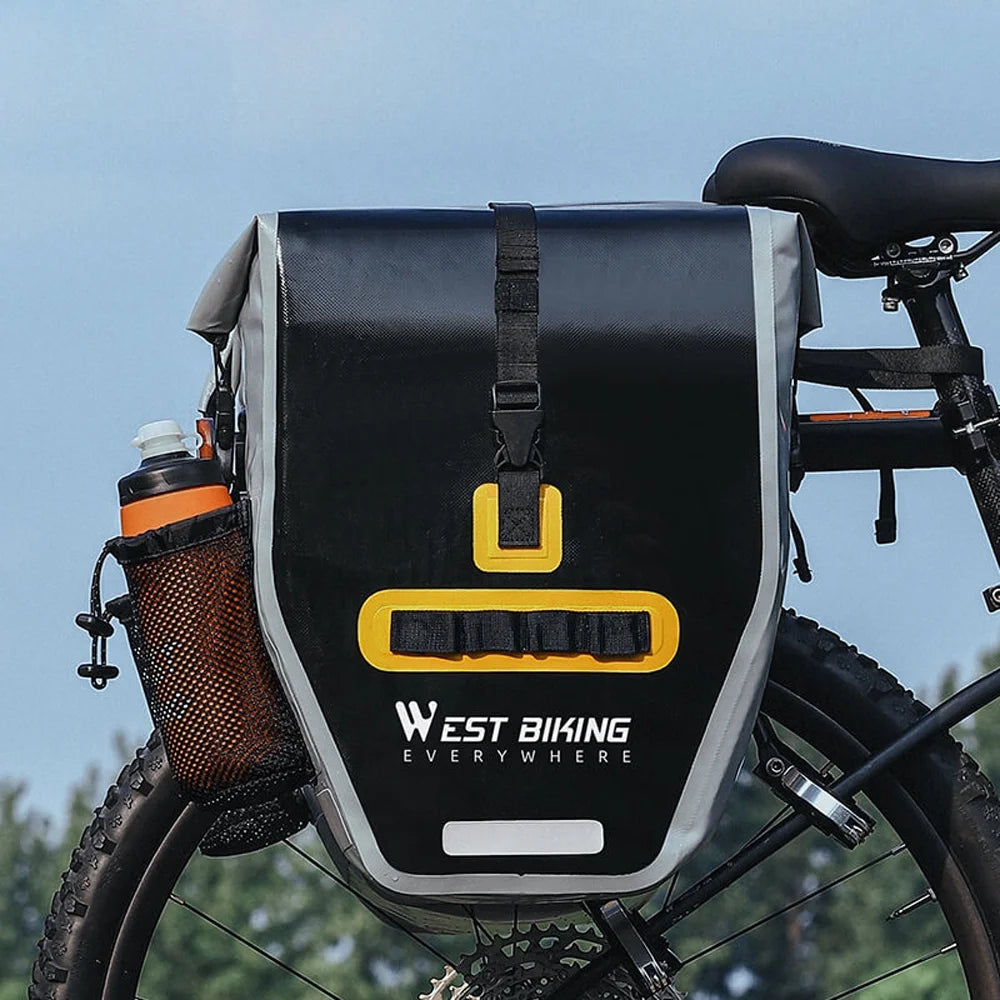 Expandable Waterproof Bike Rear Storage Bag K44496
