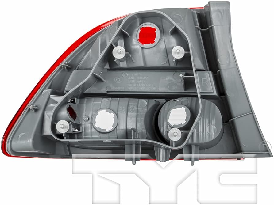 Passenger Side Tail Light for Honda Civic Sedan 2009 2011 Pack of 2 P2432