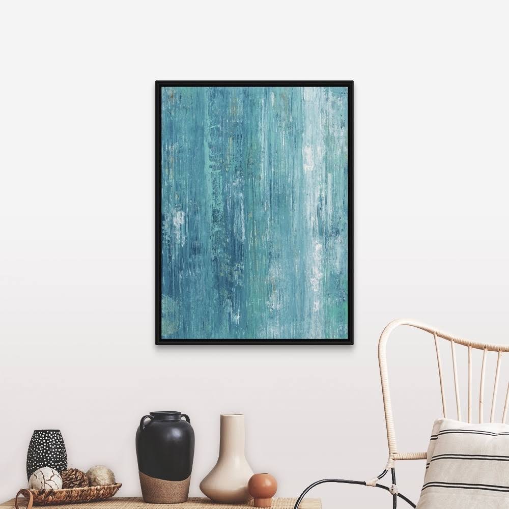 Black Float Frame Canvas Art - 30 x 40 F37346