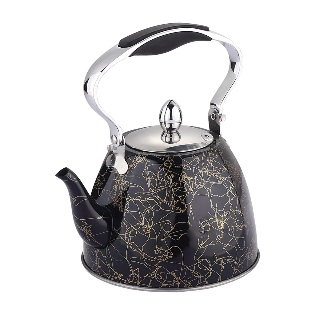 Black Gold 1L Tea Kettle with Anti Scald Handle D69023