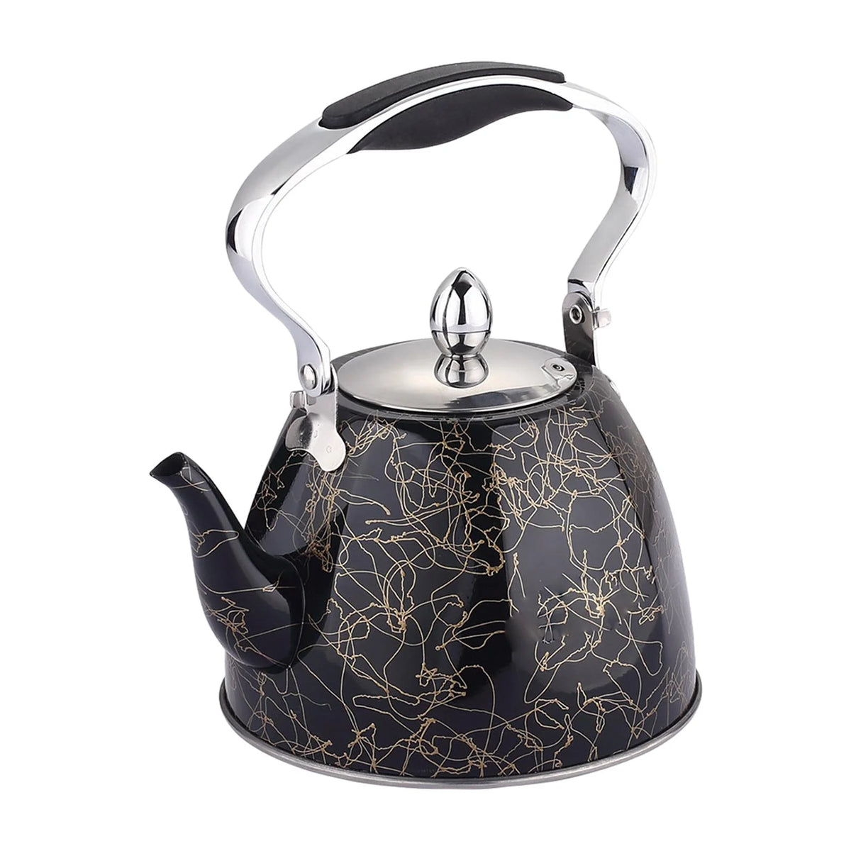 Black Gold 1L Tea Kettle with Anti Scald Handle D69023