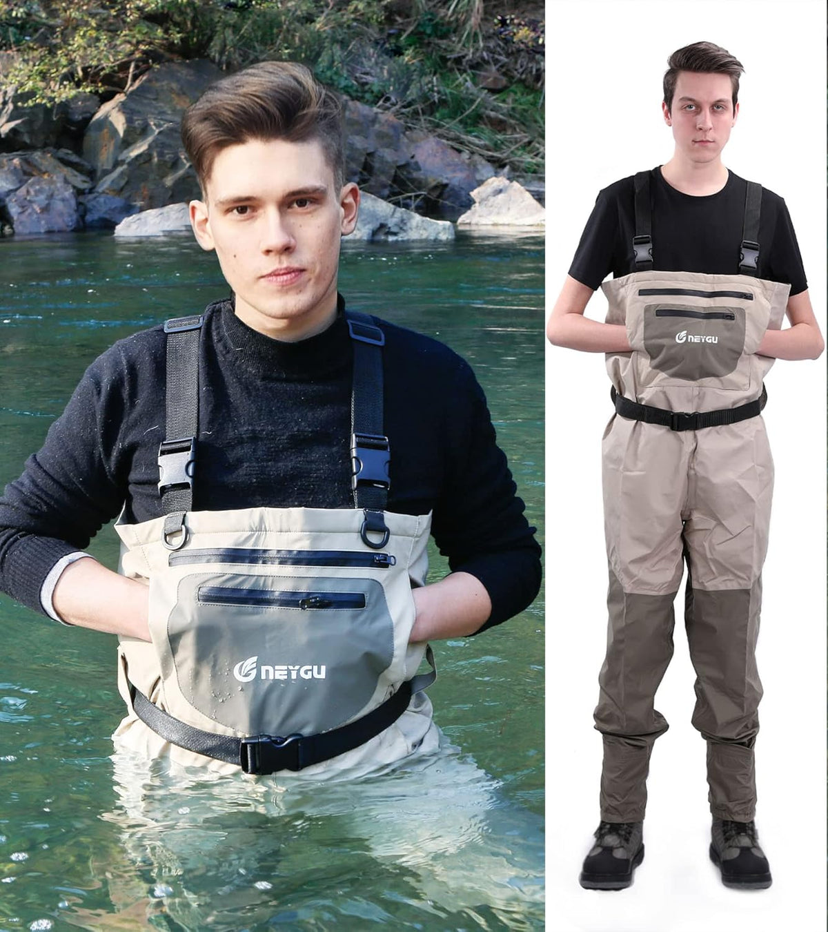4MM Neoprene Stockingfoot Chest Wader V7188
