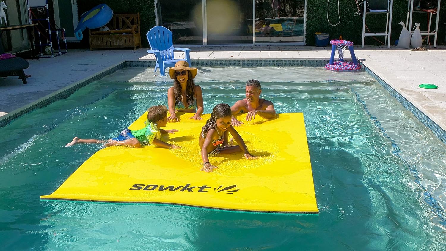 Extra Large Floating Water Mat for Lakes and Pools W102