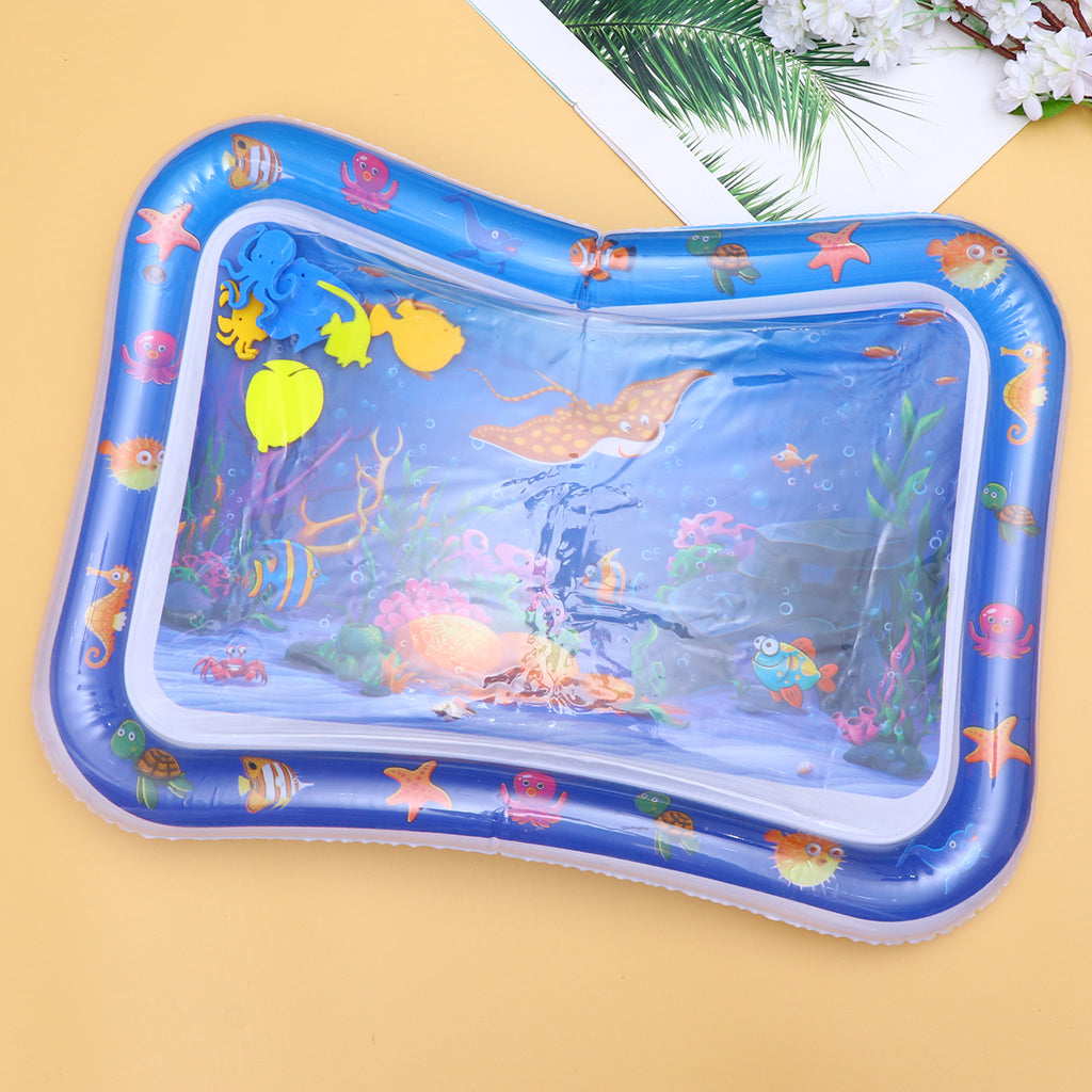 Inflatable Crawling Cushion Water Play Mat (Blue) O520