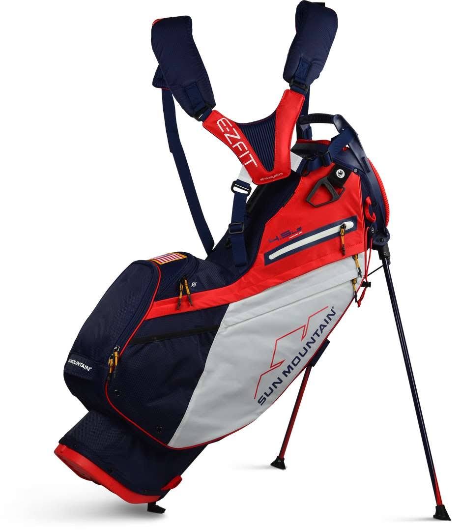 14-Way Stand Bag - Carbon/Red Y693