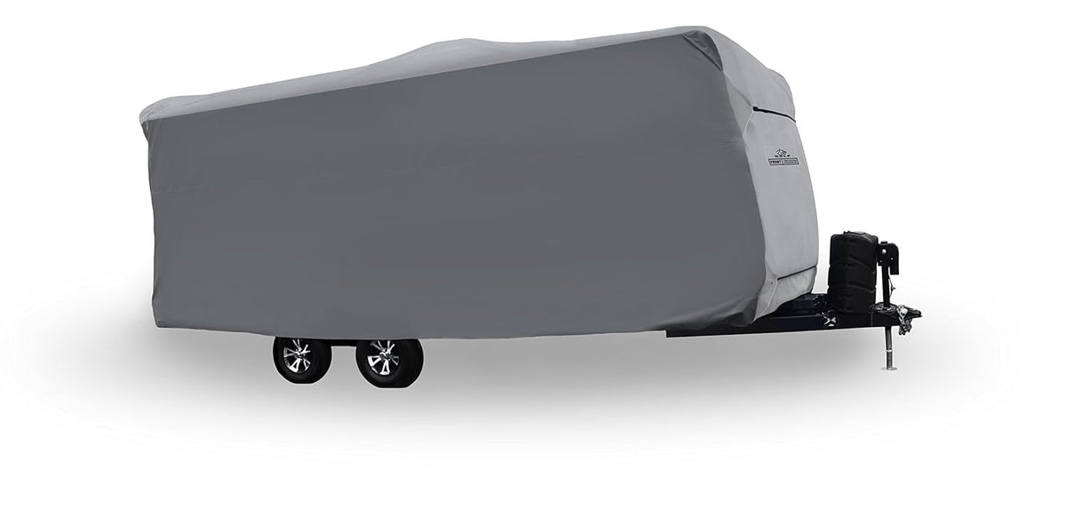 Gray Travel Trailer RV Cover Q57445