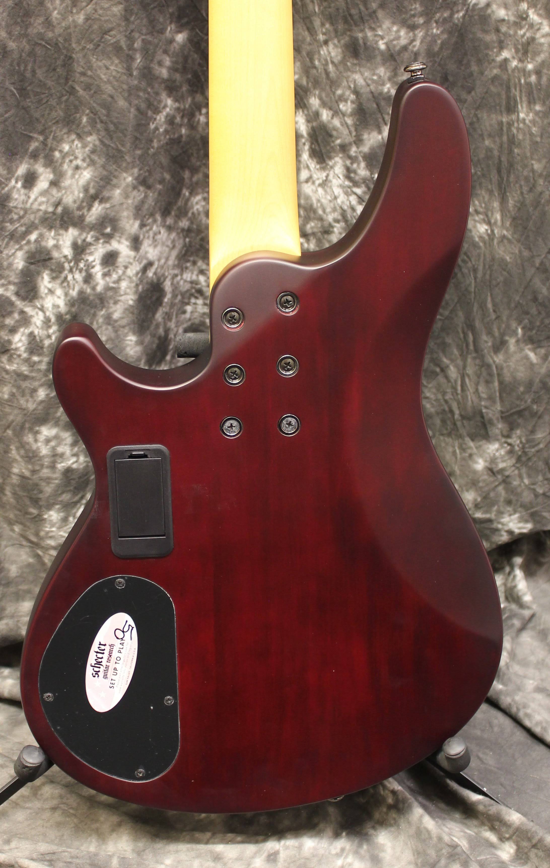 Walnut Satin Electric Bass Guitar Z863706