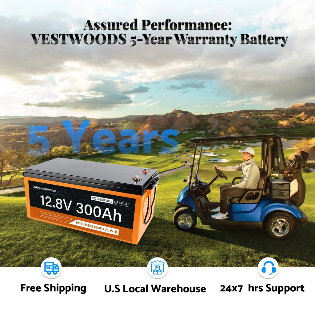 12V 300Ah LiFePO4 Lithium Rechargeable Battery V402