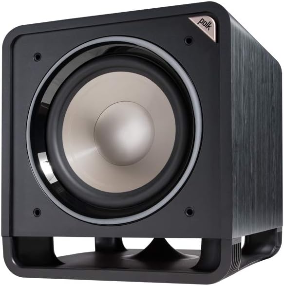 Powered Subwoofer with 12” Woofer, 400W Amp, Washed Black Walnut T44490