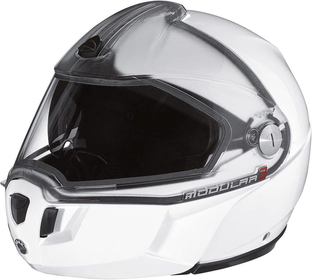 Modular 3 Snowmobiling Helmet White XX-Large G938