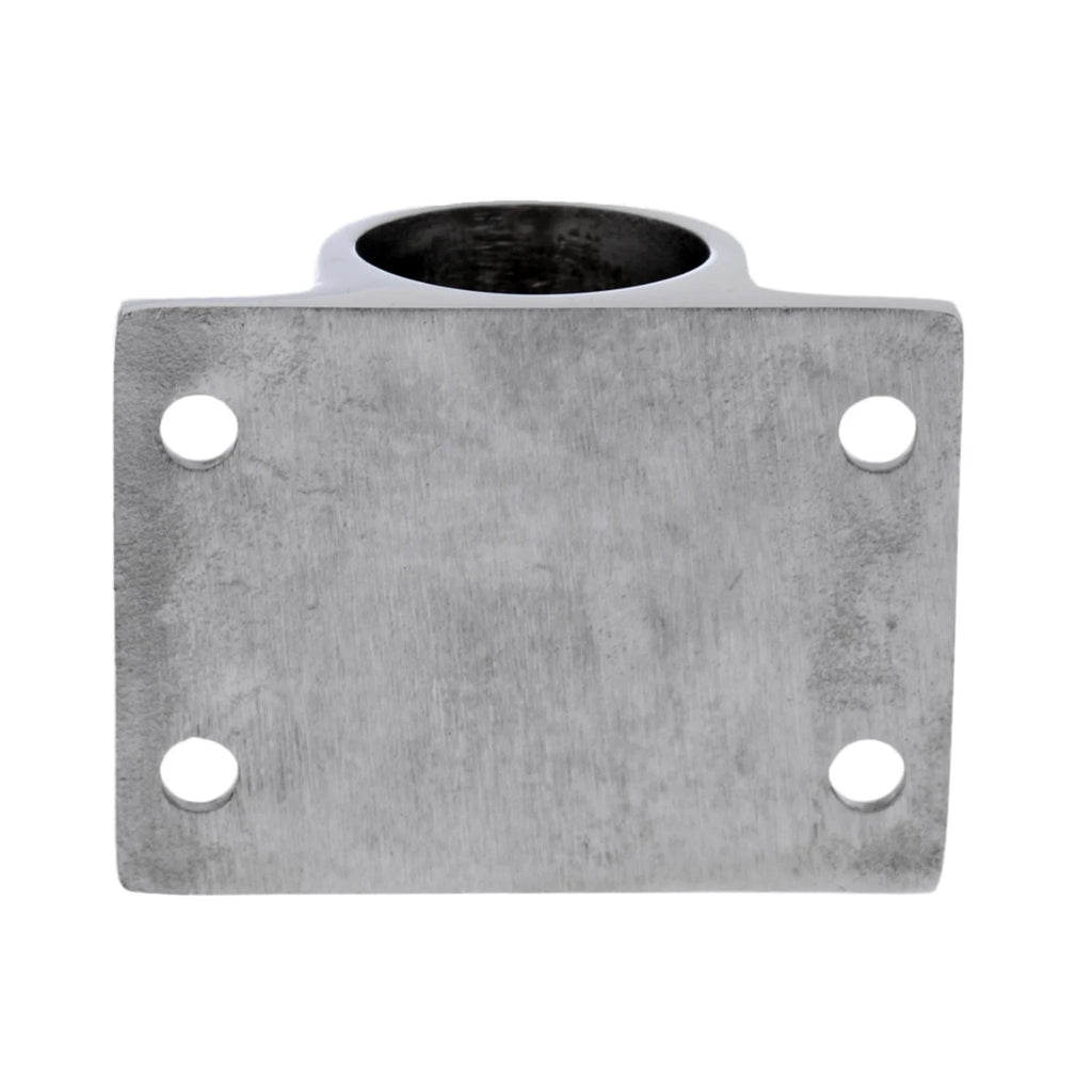 4 Pieces 316 Stainless Steel Boat Hand Rail Fitting 1'' Rectangular Base D44906