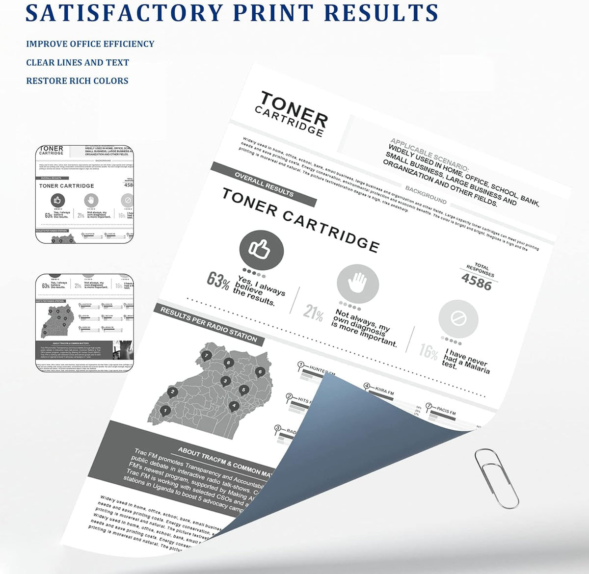 Black Compatible Toner Cartridge for Konica Minolta Bizhub 450 550i 650i Series Printers M261