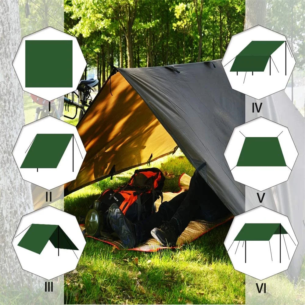 10' Square Orange-Dark Gray Sun Shade Sail R215445