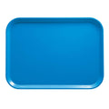 Fiberglass Rectangular Trays, Horizon Blue R808790