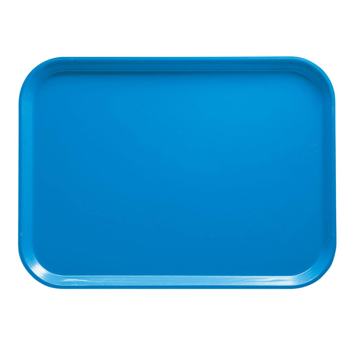 Fiberglass Rectangular Trays, Horizon Blue R808790