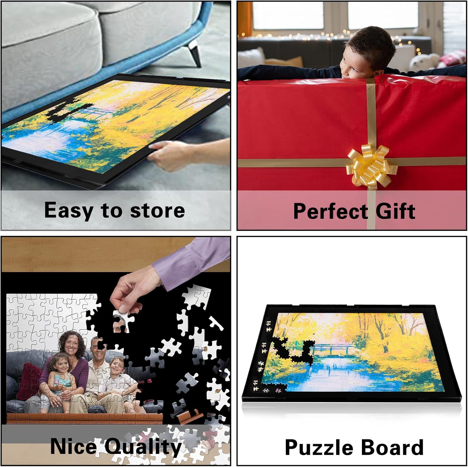 Jigsaw Puzzle Board Mat with Case, Pack of 2 A96856