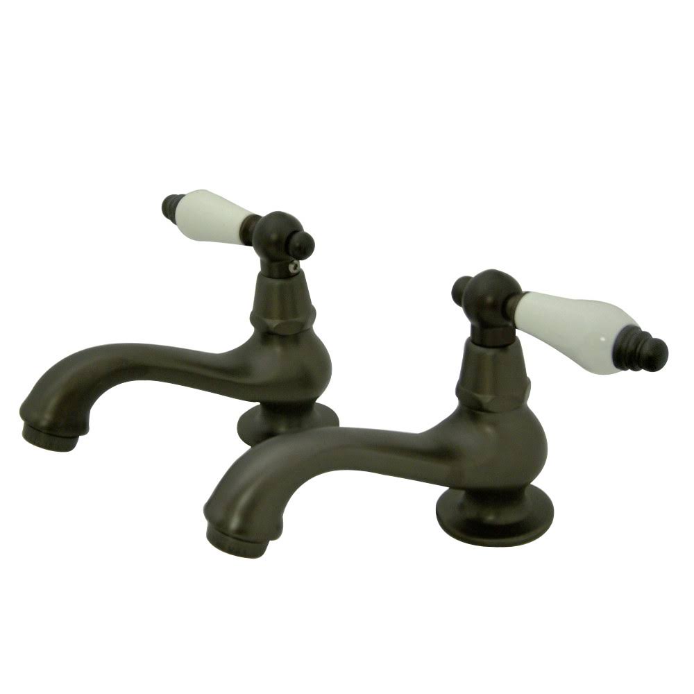 Oil Rubbed Bronze Basin Faucet Set P559509